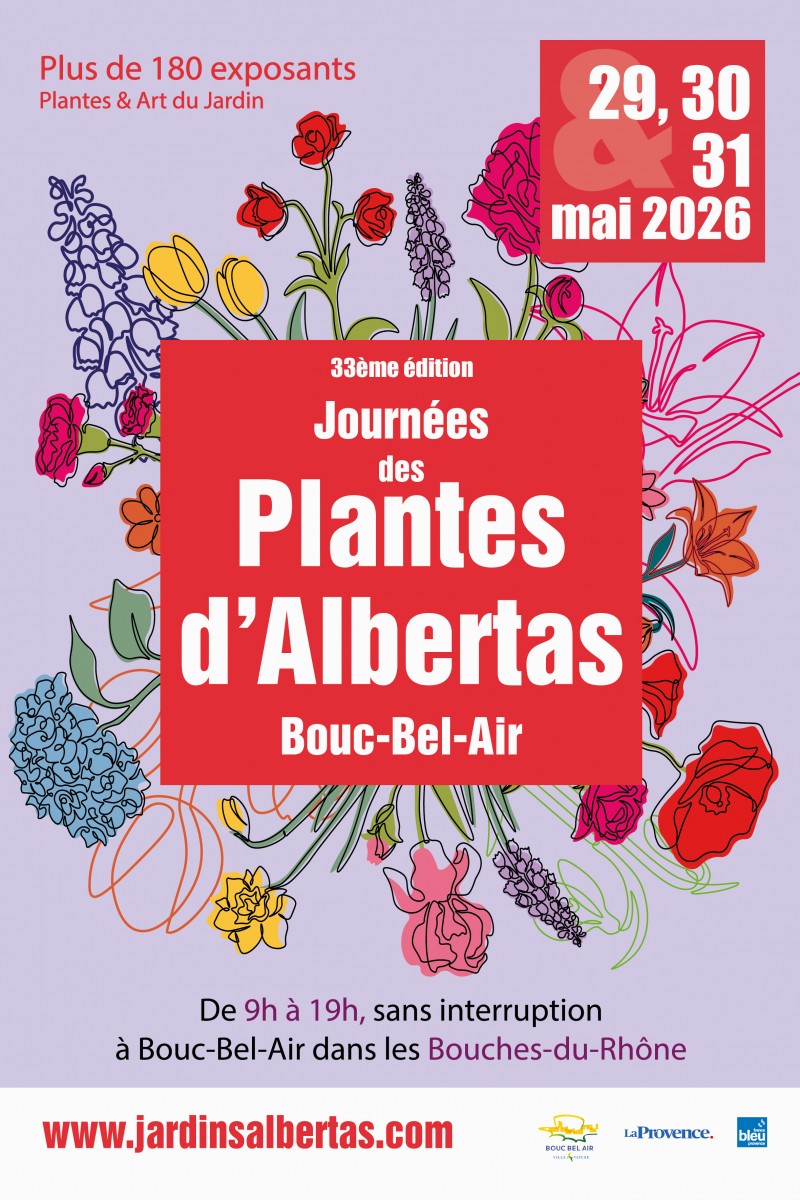 Du 29 au 31 mai 2026, un week-end dédié aux plantes rares aux Jardins d’Albertas
